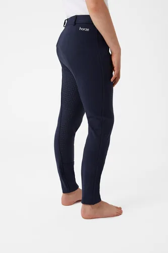 Miniatura 2 de HORZE Active Kids - Pantalones de equitación unisex con agarre de silicona para asiento completo