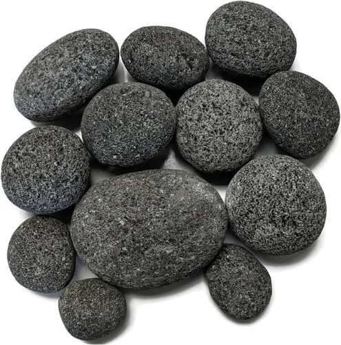 Miniatura 6 de Midwest Hearth Piedras de lava para chimenea y hoguera de gas (Mediano (1" - 2"))