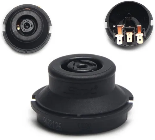 Miniatura 3 de Fielect Conector eléctrico del acoplador de la base de la caldera de 2 uds, punta de control de temperatura, zócalo de base superior negro 220V