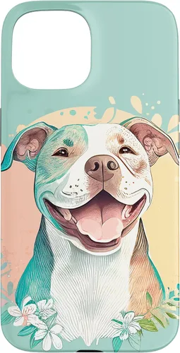 Miniatura 6 de Pit Bull - Carcasa para iPhone 17, diseño artístico de Pitbull para mujer