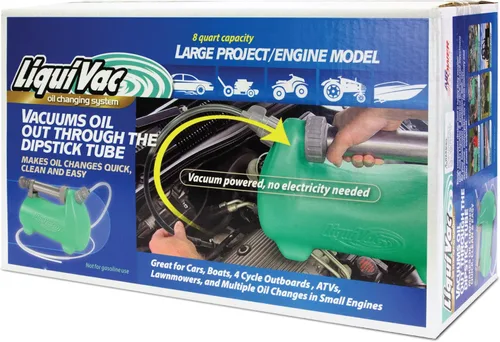 Miniatura 2 de Sistema de cambio de aceite para motor de tamaño grande LiquiVac, de Air Power America, L