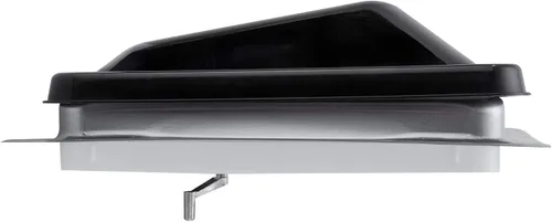 Miniatura 5 de HENG'S INDUSTRIES Respiradero universal para techo de remolque/caravana de RV de 14 pulgadas con tapa de humo y ventilador de 12V 12 voltios 74112