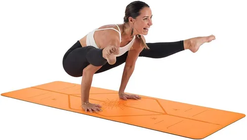 Miniatura 4 de Liforme Tapete Especial para Yoga – Incluye Bolsa de Yoga Gratis - Sistema de Alineación Patentado, Agarre al Estilo Guerrero, Antideslizante