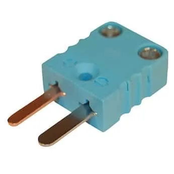 Miniatura 2 de Digi-Sense Conector macho de termopar tipo J miniatura, 2 pines