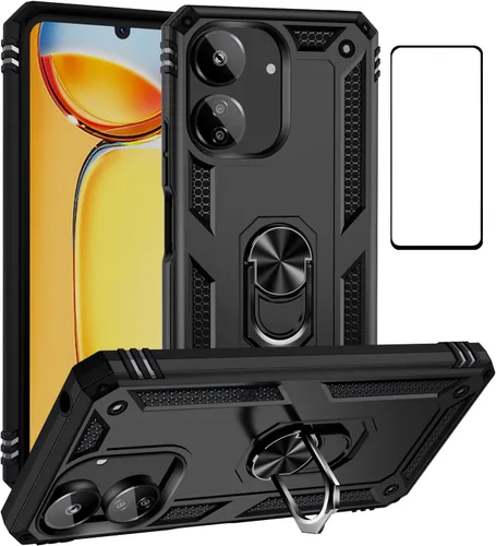 Miniatura 13 de Funda para Xiaomi redmi Note 12 Pro Plus 5G con protector de pantalla, soporte delgado protección militar a prueba de golpes Armor Defender Funda