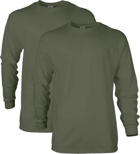 Miniatura 177 de Gildan - Camiseta de manga larga de algodón ultra estilo G2400 para adultos, paquete múltiple