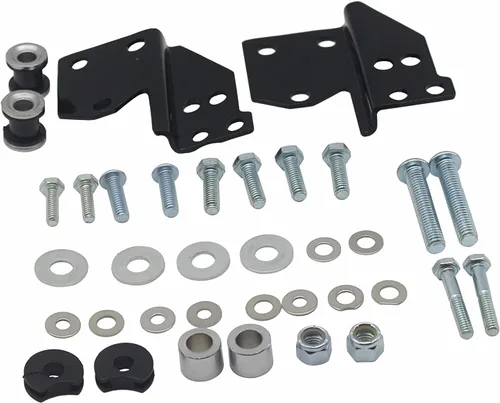 Miniatura 2 de YHMOTO Kit de herrajes de acoplamiento delantero desmontables para Harley Touring Road King Street Road Electra Glide 1997-2008 Kit de acoplamiento