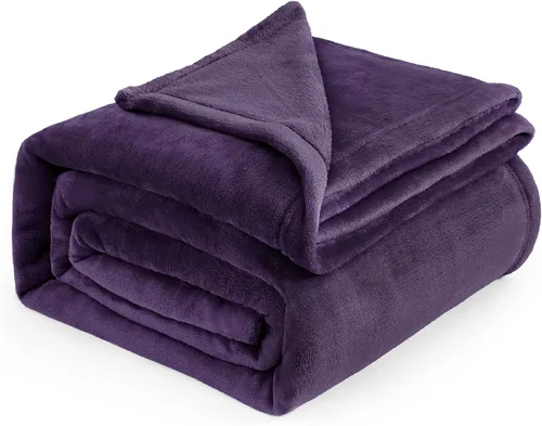 Miniatura 37 de Bedsure GentleSoft - Mantas de forro polar azul marino tamaño Queen - Manta de cama azul suave ligera afelpada difusa acogedora microfibra de lujo