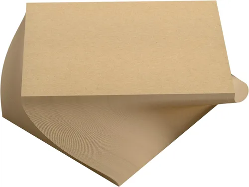 Miniatura 4 de Hojas de aglomerado de 8.5 x 11 pulgadas, 100 hojas de cartón kraft de 22 puntos para manualidades, proyectos de bricolaje y embalaje, alternativa