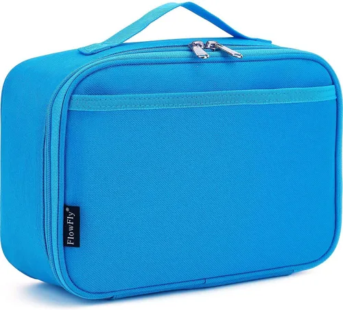 Miniatura 38 de FlowFly Lonchera para niños, bolsa suave aislada, mini hielera para el regreso a clases, kit de bolsa térmica para comidas, para niñas, niños, Avión
