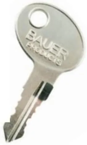 Miniatura 3 de AP Products 013-689957 Bauer RV 900-Series Llave de repuesto de doble corte - #957, paquete de 5