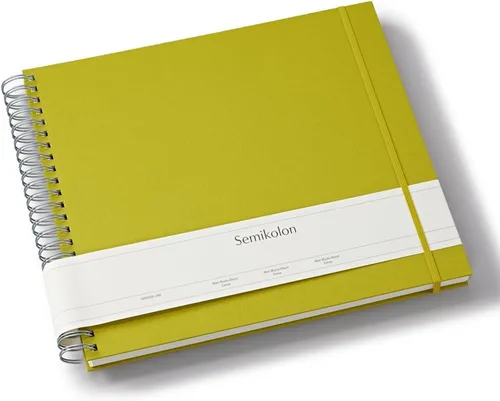 Miniatura 12 de Semikolon - Álbum de fotos en espiral Mucho Maxi con 90 páginas crema, naranja