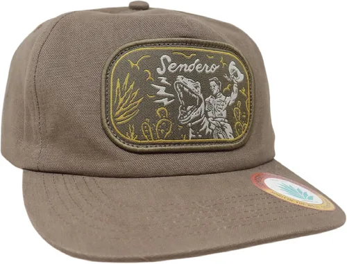 Miniatura 6 de Sendero Provisions Co. Velociwrangler Gorra ajustable con parche de etiqueta tejida (marrón) - Talla única, Marrón