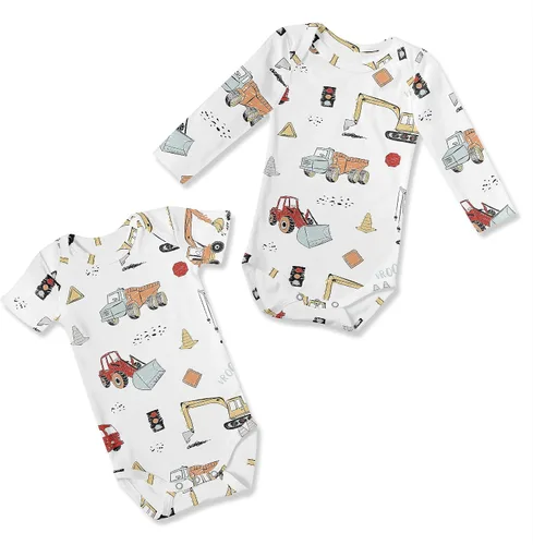 Miniatura 21 de Sweet Jojo Designs Baby Clothes Bodysuit Short Long Sleeve Newborn Infant Bodysuits
