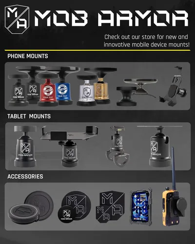 Miniatura 6 de Mob Armor Slim Mount MS - Soporte Magsafe para automóvil, soporte magnético para teléfono celular, accesorios MagSafe para automóvil para mujeres