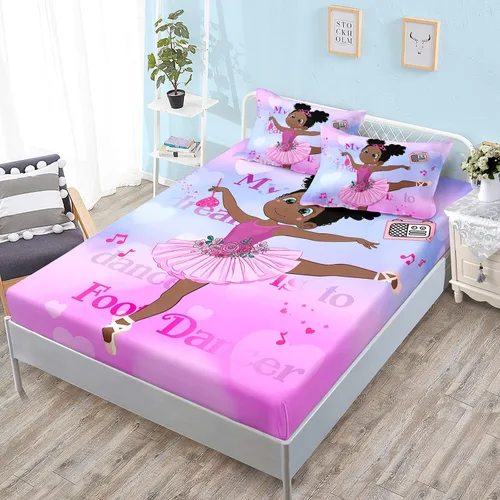 Miniatura 18 de HOSIMA Juego de ropa de cama, sábanas de microfibra de bolsillo profundo tamaño Queen de 61"×81" con 2 fundas de almohada, ropa de cama