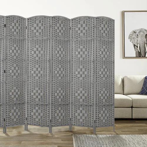 Rose Home Fashion Divisor de habitación de 6 pies de alto, separadores de habitaciones y pantallas de privacidad plegables, pantalla de privacidad