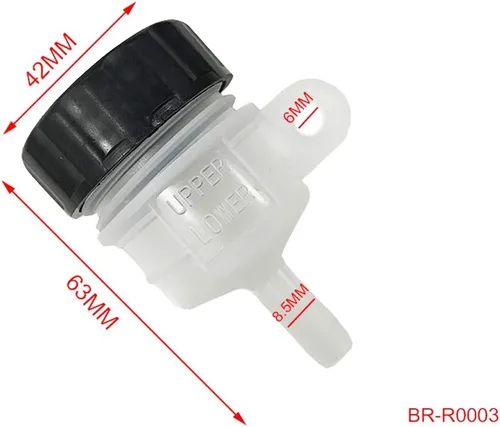 Miniatura 2 de Cilindro maestro de freno trasero universal depósito de aceite para Honda Yamaha Kawasaki KTM Suzuki RM80 RM85 RM125 RM250 GSX600F GSX750F DR250