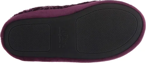 Miniatura 4 de Dearfoams Women's Leah Marled Chenille Knit Bootie Slipper