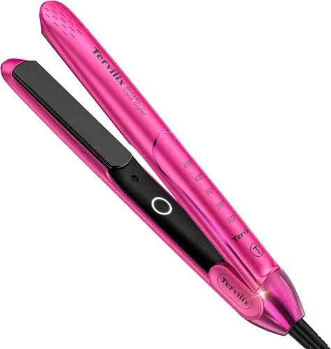 Miniatura 7 de Terviiix Plancha De Cabello Profesional, Plancha Plana De Cerámica De 1 Pulgada, Placas Sin Enganche, 3 Veces Menos Daño, Calentamiento Rápido De