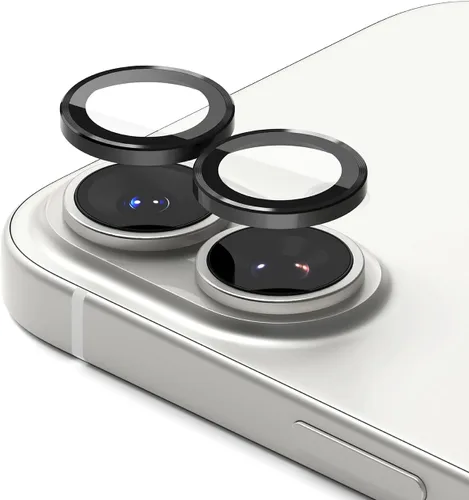 Miniatura 14 de Ringke Marco de cristal para lente de cámara [cubiertas individuales para lentes] compatible con iPhone 16 Plus y iPhone 16, protector de lente