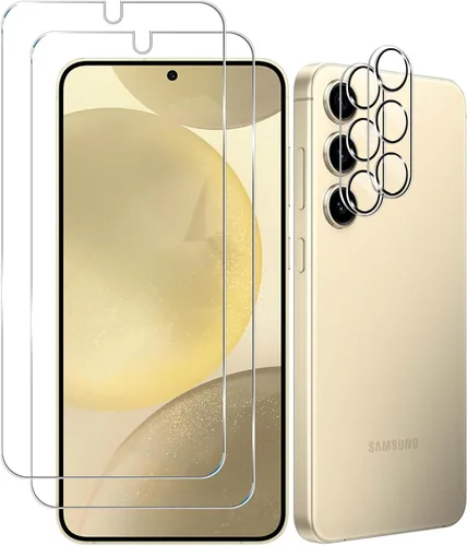 Miniatura 9 de BIGFACE Protector de Pantalla de Vidrio Templado para Galaxy A54 + Protector de Lente de Cámara [Paquete de 2 + 2] [Desbloqueo por Huella Dactilar]