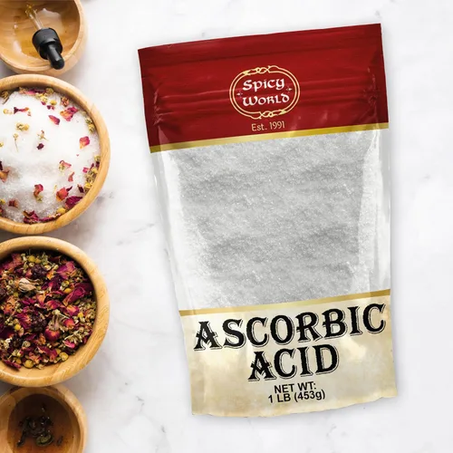 Miniatura 6 de Spicy World Bolsa a granel de ácido ascórbico de 1 libra, polvo puro de vitamina C, 100% puro, grado alimenticio, se puede utilizar para enlatar