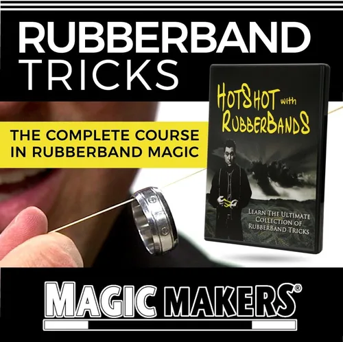 Miniatura 5 de Trucos de magia de banda de goma, el curso completo, completamente demostrado y explicado