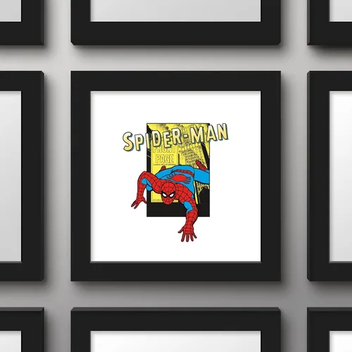 Miniatura 2 de Trends International Gallery Pops Marvel Spider-Man - Póster de pared retro Spotlight Daily Bugle para pared, 12.00 x 12.00 pulgadas, versión