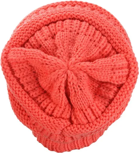 Miniatura 651 de C.C Trendy Warm Chunky Soft Stretch Cable Knit Beanie