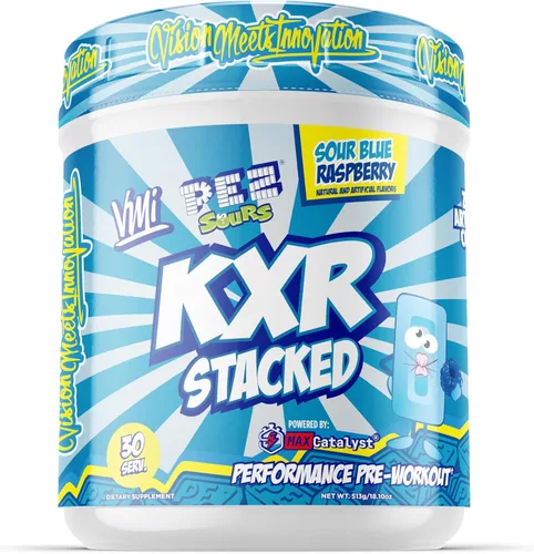 Miniatura 31 de KXR - Polvo energético para preentrenamiento, bebida energética intensa para hombres y mujeres, sin creatina, mejora el rendimiento, enfoque