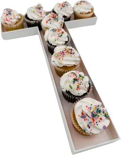 Miniatura 5 de 12" o GRANDE 16" - Cajas de número rellenables de plástico reutilizables de alta calidad para embutidos, cajas de cartas para fiesta de cumpleaños