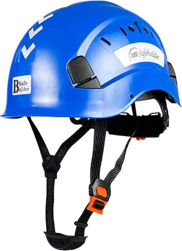 Miniatura 9 de Casco de Seguridad para Construcción ABS Casco Duro Sistema de Ventilación Ajustable Cascos Duros Protección de Cabeza para Trabajo Industrial