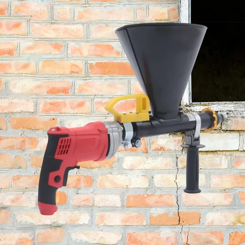 Miniatura 3 de YIYIBYUS Pistola de lechada de mortero Aplicador pulverizador eléctrico semiautomático 750W, pistola de lechada de mortero pulverizador herramienta