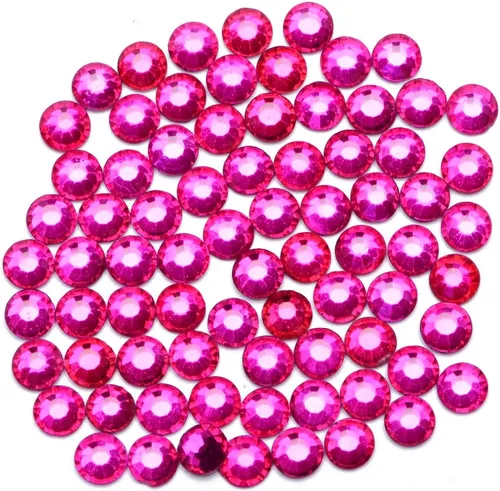 Miniatura 35 de Massive Beads 7800 vasos de hierro termoadhesivos con parte trasera plana, 5 tamaños, diamantes de imitación para hacer proyectos de bricolaje