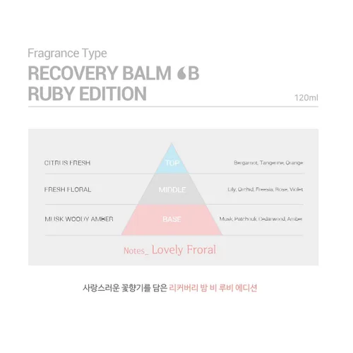 Miniatura 7 de Moremo Bálsamo de Recuperación B Ruby Edition 4.05fl.oz COREA Belleza