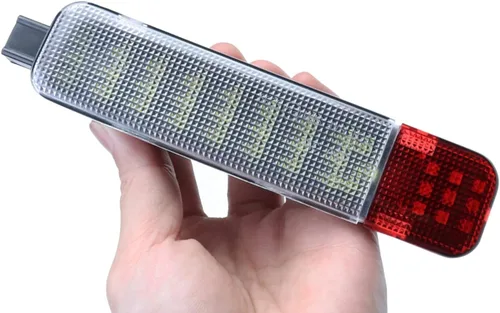 Miniatura 8 de Luces de cortesía LED para puertas compatibles con Chevy Silverado GMC C/K, Sierra 1500 2500 3500, Suburban, Avalanche, Hum-mer H2, Yukon, Rojo