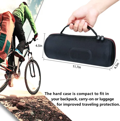 Miniatura 6 de LTGEM - Funda para JBL Charge 4/JBL Charge 5, estuche de transporte de altavoces, bolsa protectora de viaje para almacenamiento duro, compatible