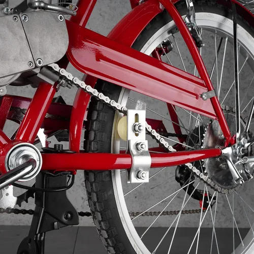 Miniatura 6 de Tensor de cadena de polea con una polea extra para bicicleta motorizada con motor de 2 tiempos de 49 cc a 80 cc