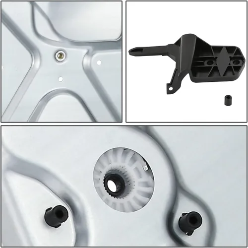 Miniatura 4 de DNA MOTORING Elevalunas eléctrico delantero izquierdo del lado del conductor/panel de la puerta sin motor compatible con Volkswagen Beetle Hatchback