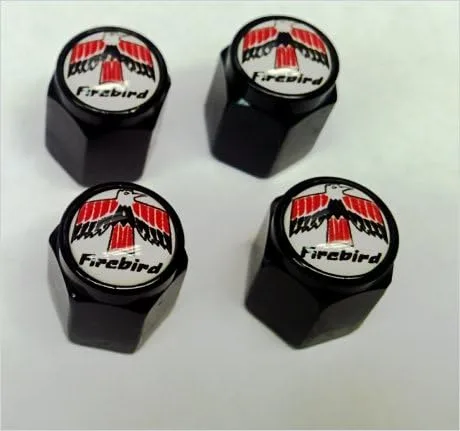 Miniatura 6 de Compatible con tapones de válvula Pontiac Firebird Formula (negro, blanco/rojo)