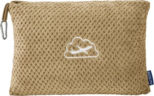 Miniatura 11 de BEDELITE Manta de viaje con bolsa, manta de forro polar jacquard ultrasuave con funda para equipaje y clip para mochila, manta de avión, esencial