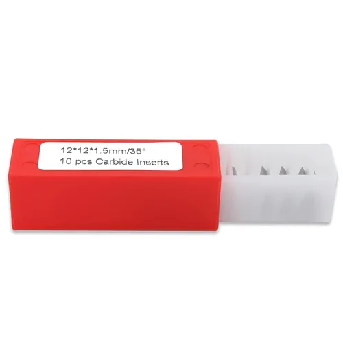 Miniatura 6 de Insertos de carburo de esquinas cuadradas K1215-0.472 in 4 bordes