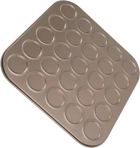Miniatura 8 de Zerodis Molde superior para magdalenas, revestimiento antiadherente que libera fácilmente muffins, resistente a altas temperaturas, bandeja