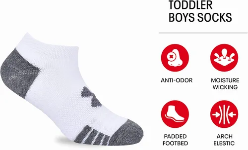 Miniatura 2 de Under Armour pack de calcetines bajos para niños (varios)