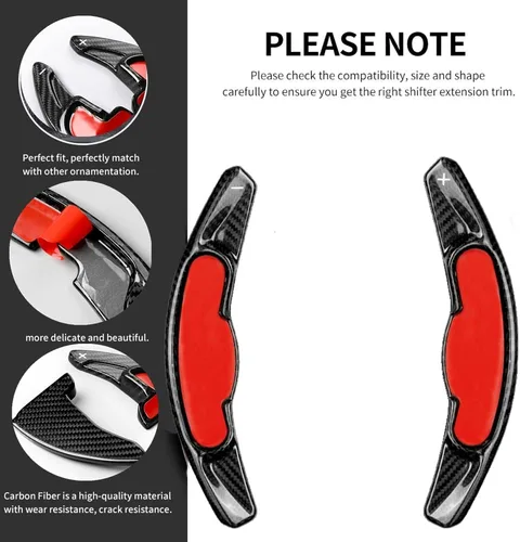 Miniatura 4 de linwei Extensión de palanca de cambios para MINI Cooper, cubierta de palanca de cambios extendida para BMW MINI Cooper F55 F56 F57 F54 F60