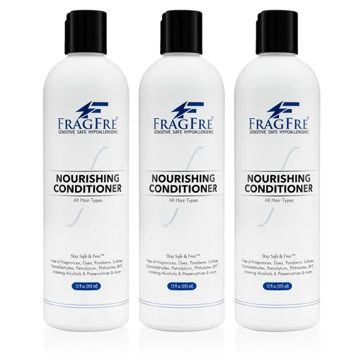 Miniatura 5 de Acondicionador sin fragancia de 8 onzas – Sin parabenos hipoalergénico – Acondicionador para el cabello para pieles sensibles – Acondicionamiento