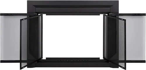Miniatura 4 de Chimenea con puerta de vidrio Carlisle de Pleasant Heart CL-3000, color negro, CL-3302