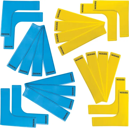 Miniatura 7 de Gamma Sports Court Training Essentials, Courts Spots, Dome Cones, Disc Cones, Mini Court Lines, Pickleball Training, Tennis Training, Racquet