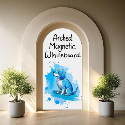 Miniatura 9 de Papel magnético de borrado en seco para pared, 50 x 18 pulgadas, adhesivo autoadhesivo para pizarra blanca con 12 marcadores magnéticos y borrador